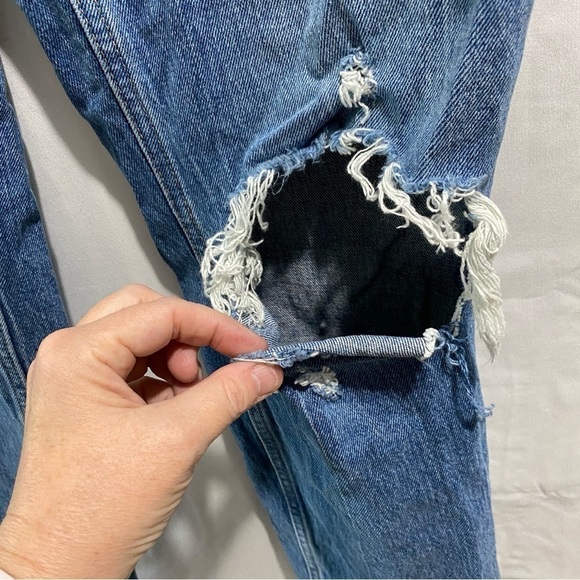 Abercrombie & Fitch The 90s Straight Ultra High Rise Jeans Curvy Love Size 27 - Picture 8 of 15